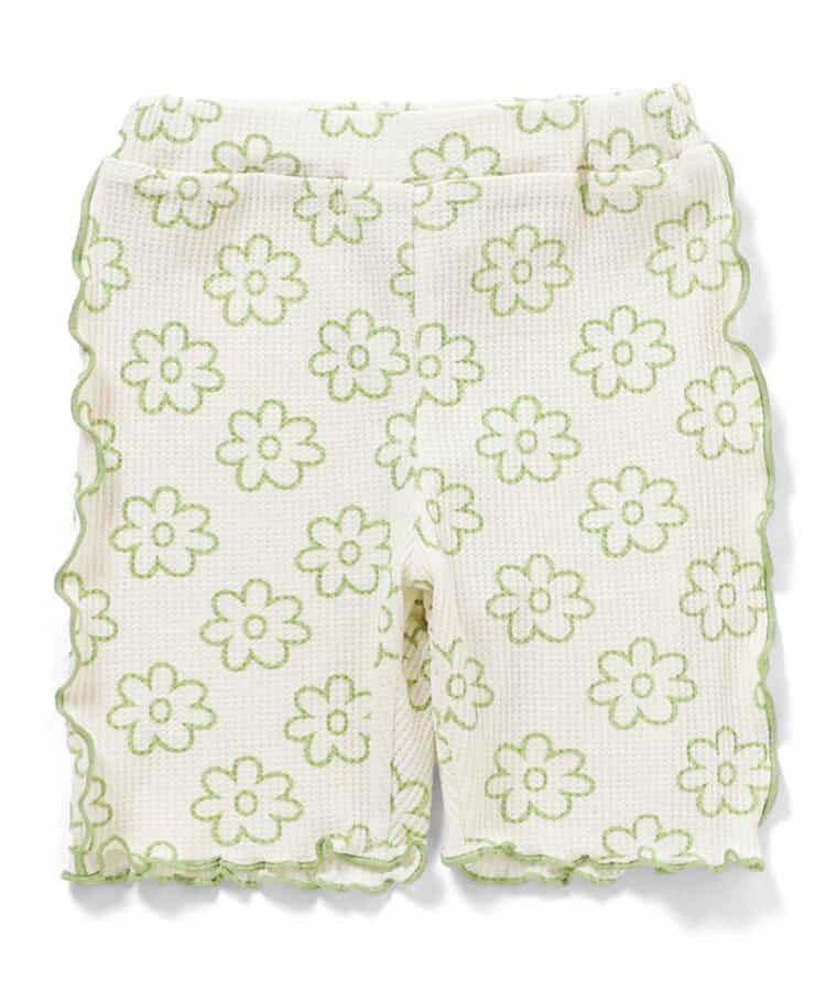 日本童裝 apres les cours 華夫格 彈力褲 80-130cm 女童款 夏季 PANTS