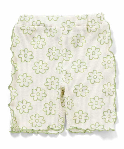 日本童裝 apres les cours 華夫格 彈力褲 80-130cm 女童款 夏季 PANTS
