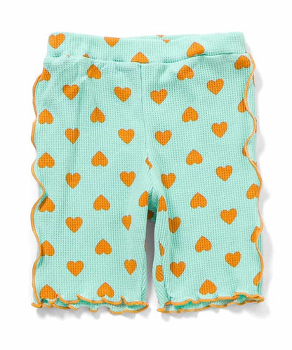 日本童裝 apres les cours 華夫格 彈力褲 80-130cm 女童款 夏季 PANTS