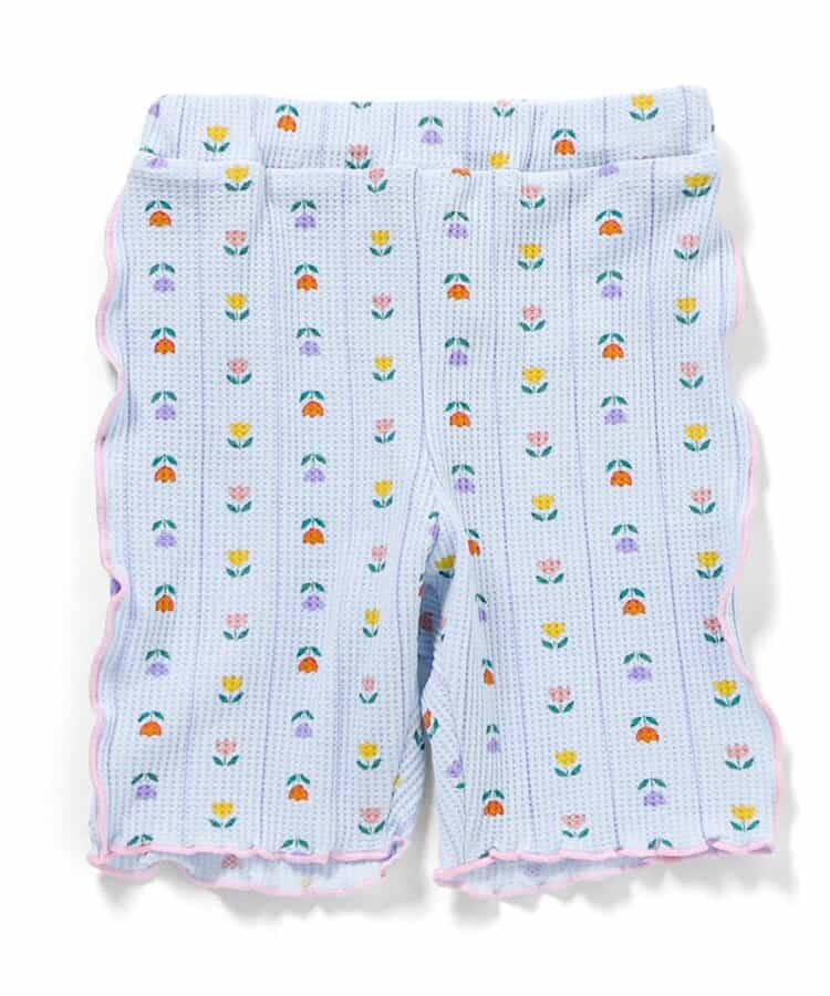 日本童裝 apres les cours 華夫格 彈力褲 80-130cm 女童款 夏季 PANTS