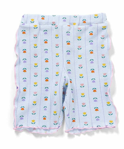 日本童裝 apres les cours 華夫格 彈力褲 80-130cm 女童款 夏季 PANTS