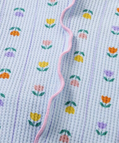 日本童裝 apres les cours 華夫格 彈力褲 80-130cm 女童款 夏季 PANTS