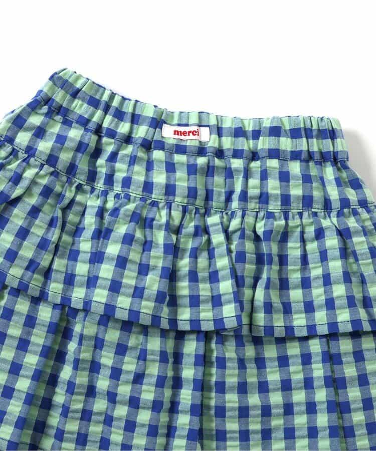 日本童裝 apres les cours 層疊荷葉邊半身裙 90-130cm 女童款 夏季 SKIRTS