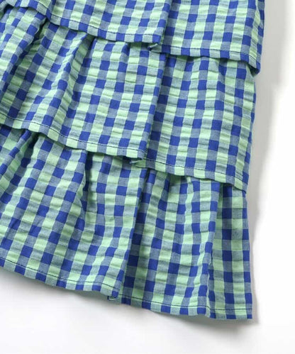 日本童裝 apres les cours 層疊荷葉邊半身裙 90-130cm 女童款 夏季 SKIRTS
