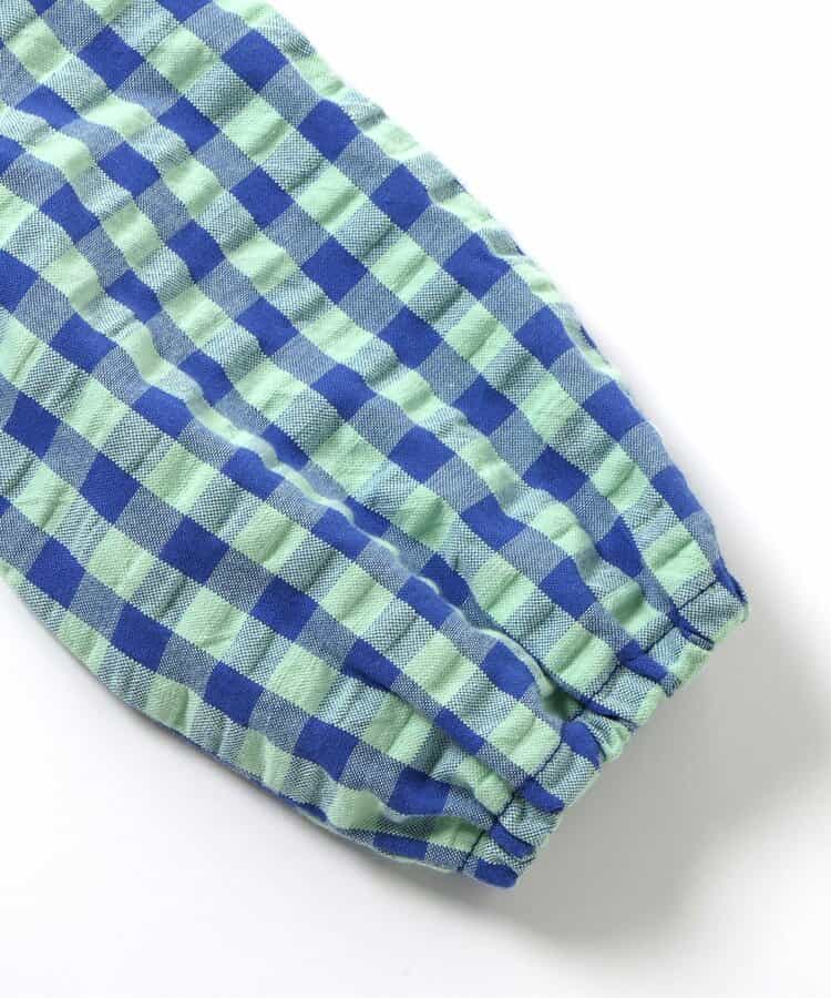 日本童裝 apres les cours 格紋吊帶及連衣套裝 70-80cm 女童款 初生嬰兒 夏季 TOPS Jumpsuit