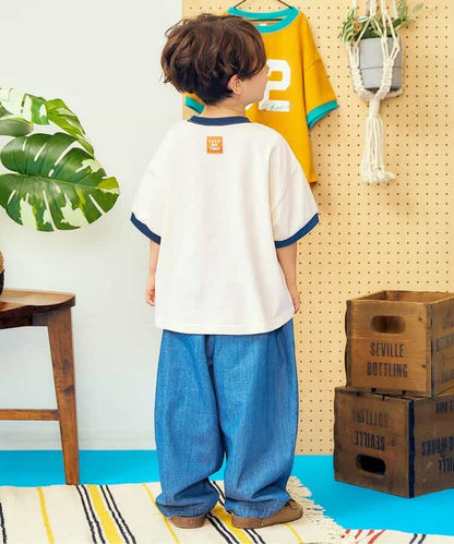 日本童裝 apres les cours 接觸冷應 印花上衣 80-130cm 男童款/女童款 夏季 TOPS