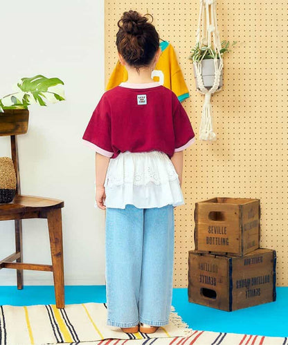 日本童裝 apres les cours 接觸冷應 印花上衣 80-130cm 男童款/女童款 夏季 TOPS