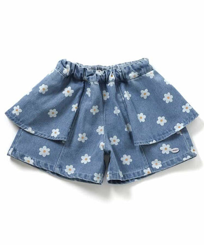 日本童裝 apres les cours 側擺喇叭短褲 80-140cm 女童款 夏季 PANTS