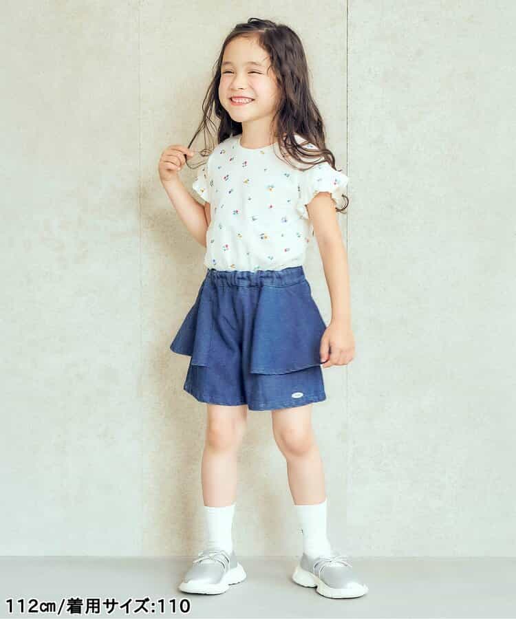 日本童裝 apres les cours 側擺喇叭短褲 80-140cm 女童款 夏季 PANTS