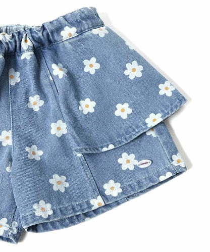 日本童裝 apres les cours 側擺喇叭短褲 80-140cm 女童款 夏季 PANTS