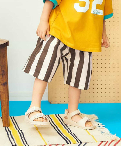 日本童裝 apres les cours 寬鬆短褲 80-130cm 男童款 夏季 PANTS