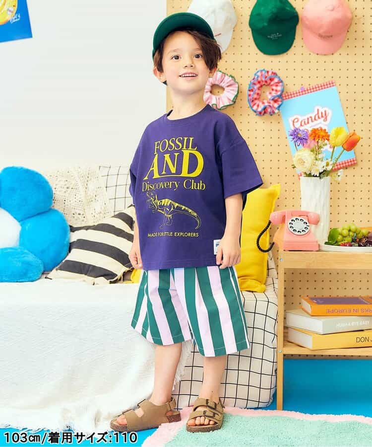 日本童裝 apres les cours 寬鬆短褲 80-130cm 男童款 夏季 PANTS