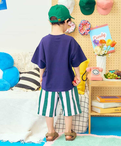 日本童裝 apres les cours 寬鬆短褲 80-130cm 男童款 夏季 PANTS