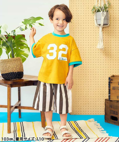 日本童裝 apres les cours 寬鬆短褲 80-130cm 男童款 夏季 PANTS
