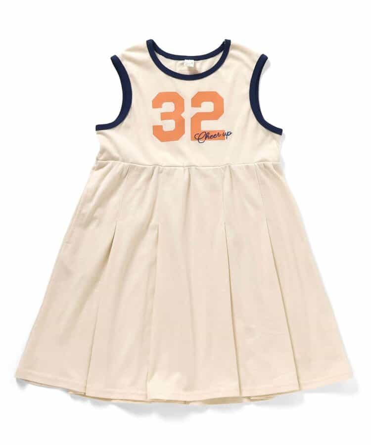日本童裝 apres les cours 接觸冷感 印花背心連身裙 80-130cm 女童款 夏季 DRESSES