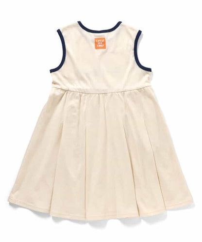 日本童裝 apres les cours 接觸冷感 印花背心連身裙 80-130cm 女童款 夏季 DRESSES