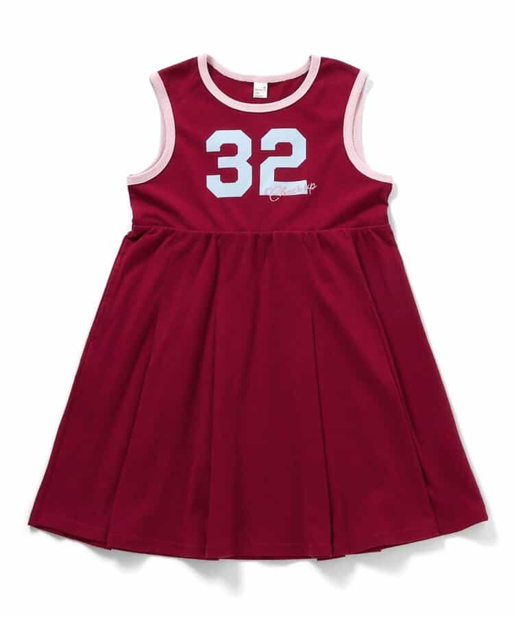 日本童裝 apres les cours 接觸冷感 印花背心連身裙 80-130cm 女童款 夏季 DRESSES