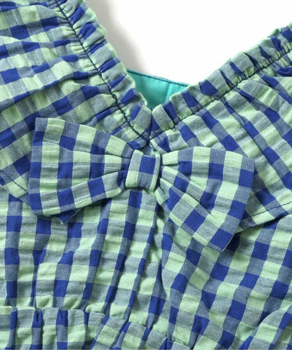 日本童裝 apres les cours 後背荷葉邊上衣 80-140cm 女童款 夏季 TOPS