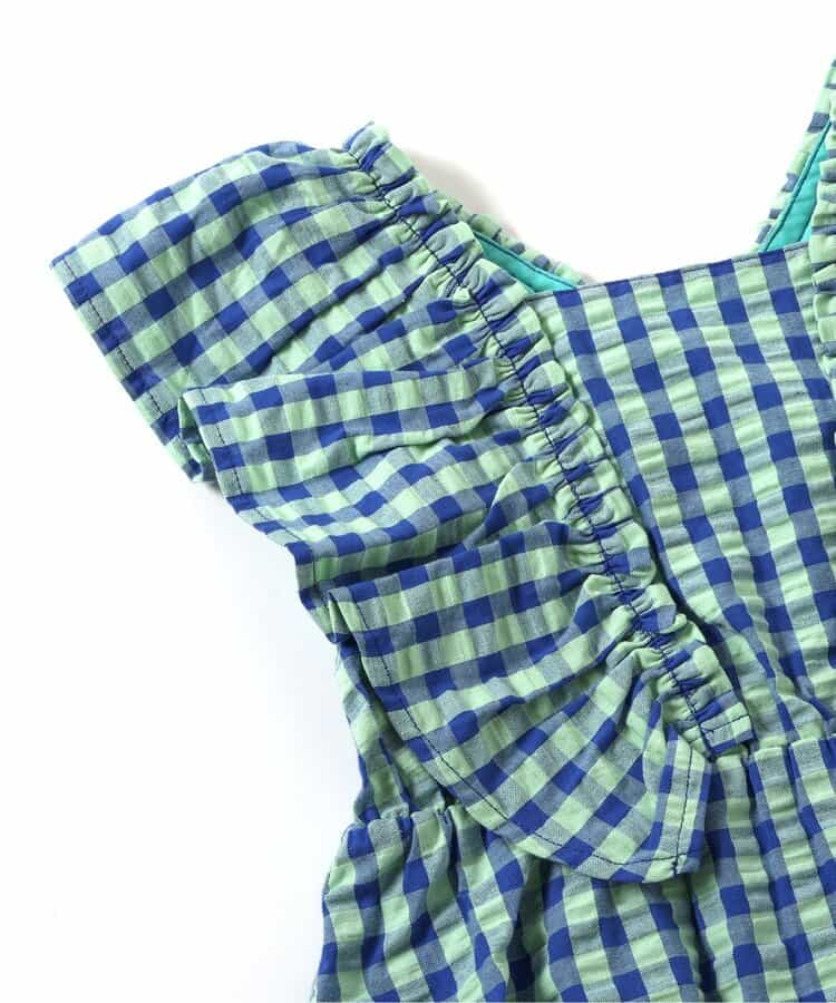 日本童裝 apres les cours 後背荷葉邊上衣 80-140cm 女童款 夏季 TOPS