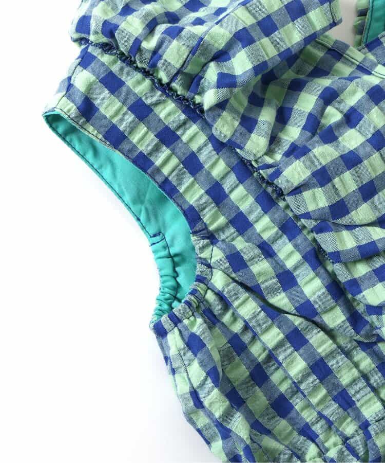 日本童裝 apres les cours 後背荷葉邊上衣 80-140cm 女童款 夏季 TOPS