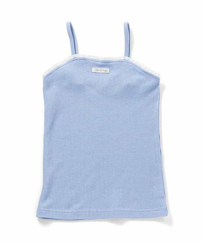 日本童裝 apres les cours 蕾絲荷葉邊吊帶背心 80-140cm 女童款 夏季 TOPS