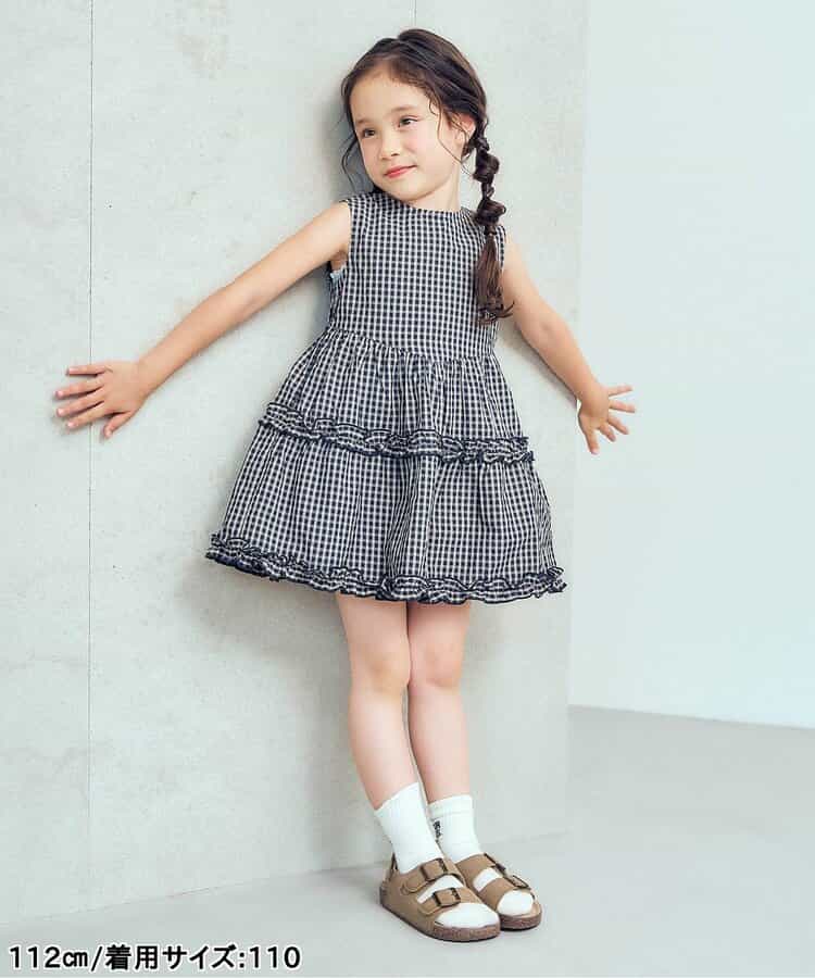 日本童裝 apres les cours 蕾絲荷葉邊吊帶背心 80-140cm 女童款 夏季 TOPS