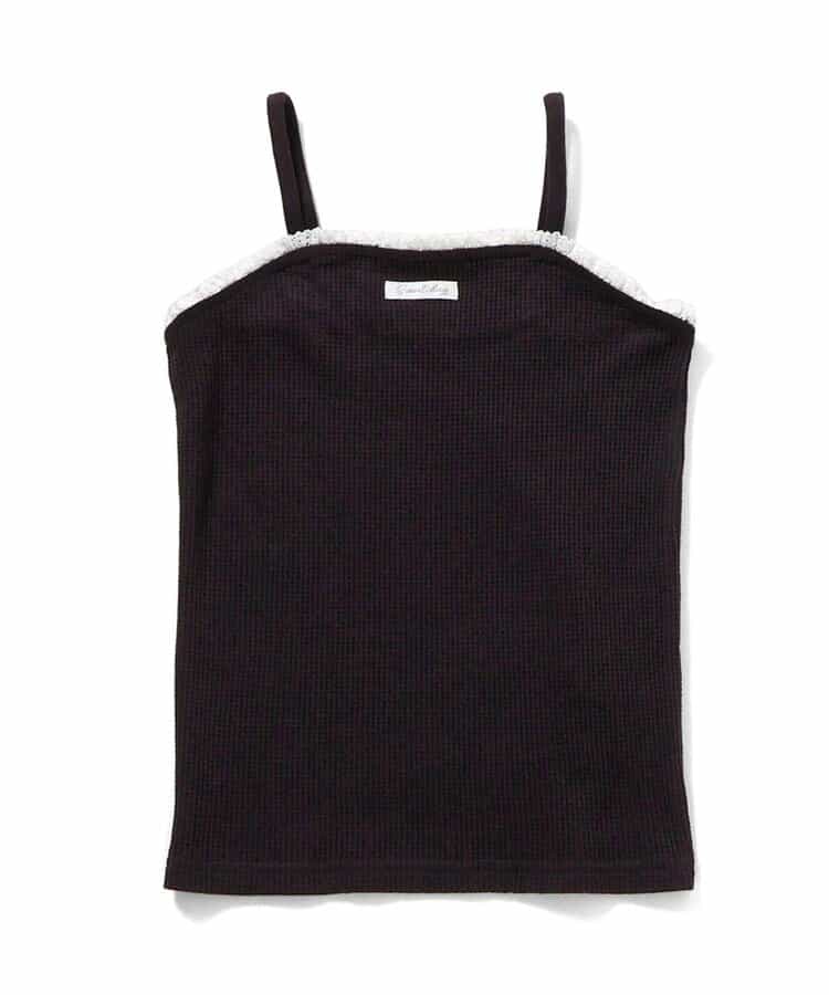 日本童裝 apres les cours 蕾絲荷葉邊吊帶背心 80-140cm 女童款 夏季 TOPS