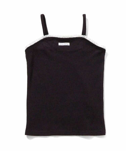 日本童裝 apres les cours 蕾絲荷葉邊吊帶背心 80-140cm 女童款 夏季 TOPS
