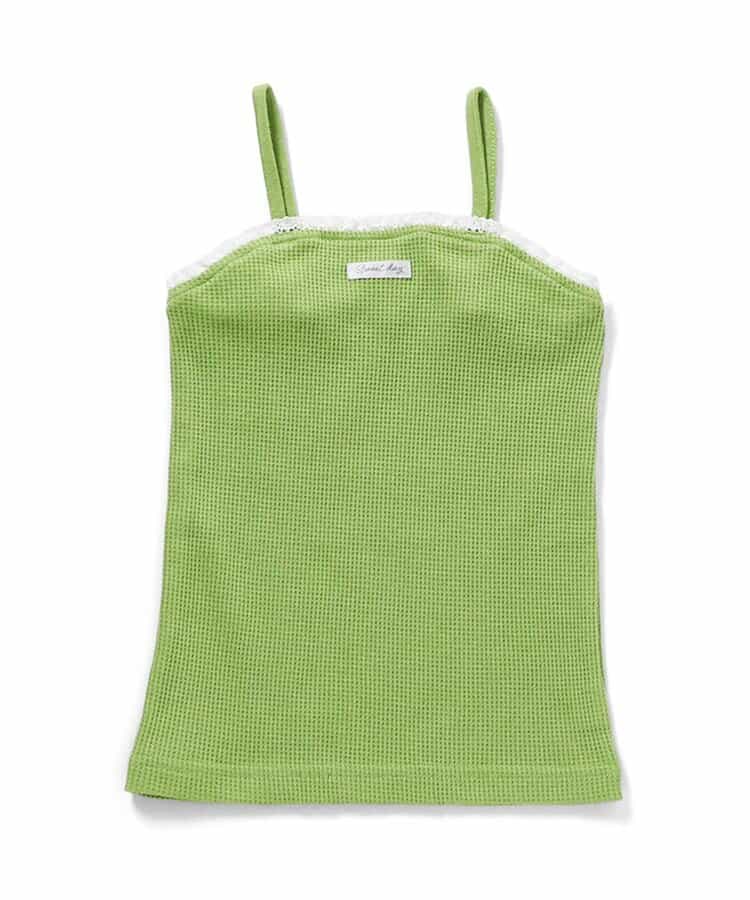 日本童裝 apres les cours 蕾絲荷葉邊吊帶背心 80-140cm 女童款 夏季 TOPS