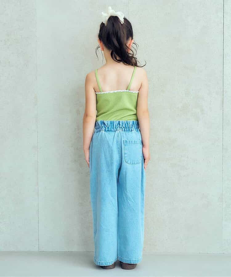 日本童裝 apres les cours 蕾絲荷葉邊吊帶背心 80-140cm 女童款 夏季 TOPS