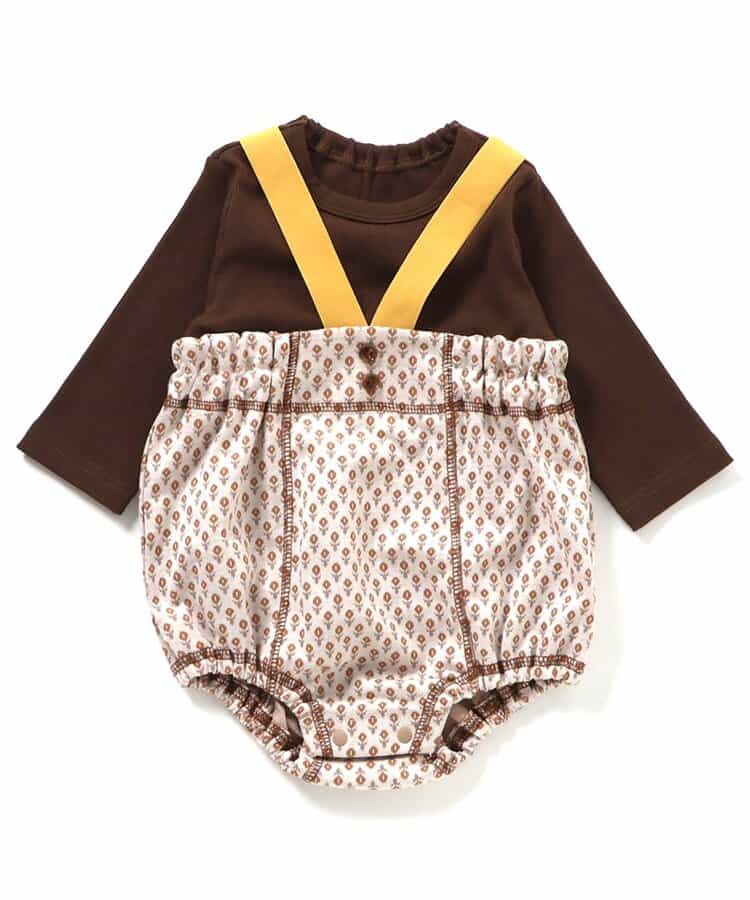 日本童裝 apres les cours 上衣及吊帶連衣套裝 70-80cm 男童款/女童款 初生嬰兒 夏季 Jumpsuit TOPS