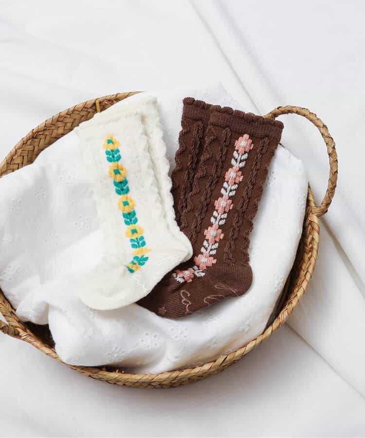 日本直送 apres les cours 襪一對 7-12cm 襪系列 初生嬰兒