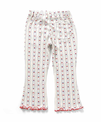 日本童裝 apres les cours 羅紋喇叭褲 70-140cm 女童款 夏季 初生嬰兒 PANTS