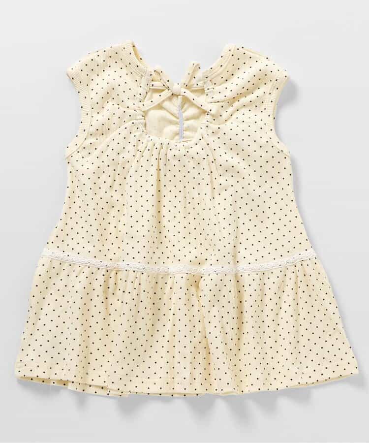 日本童裝 apres les cours 露背荷葉背心 80-140cm 女童款 秋季 TOPS