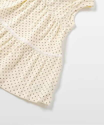 日本童裝 apres les cours 露背荷葉背心 80-140cm 女童款 秋季 TOPS