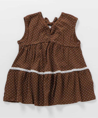 日本童裝 apres les cours 露背荷葉背心 80-140cm 女童款 秋季 TOPS