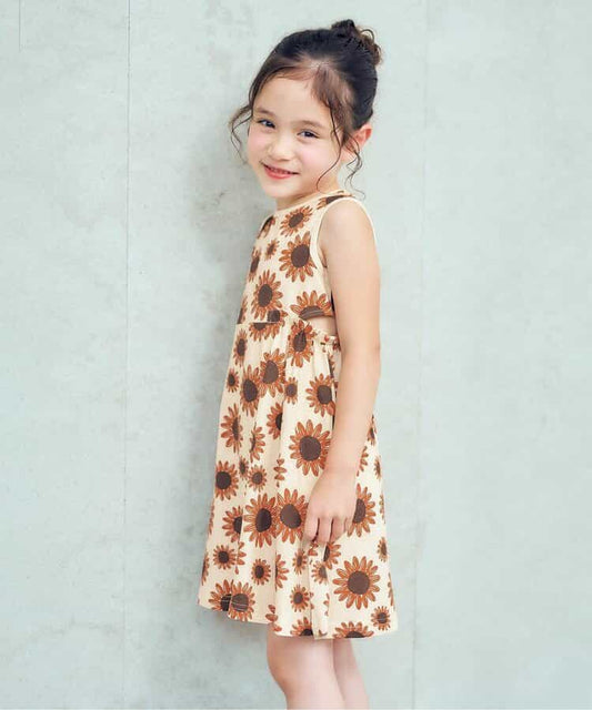 日本童裝 apres les cours 小露腰連身裙 80-140cm 女童款 夏季 DRESSES
