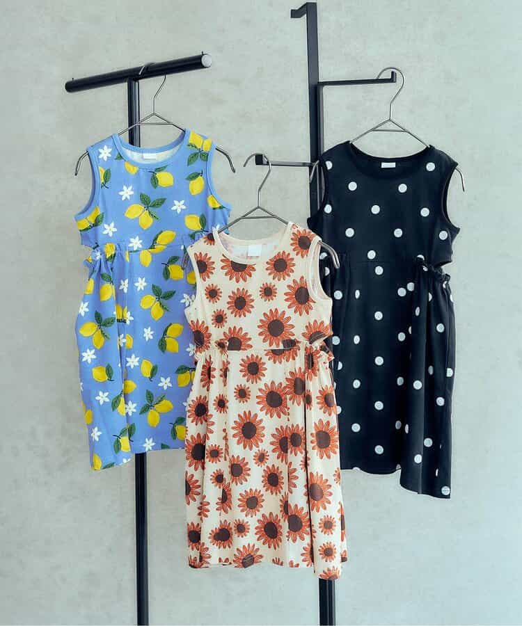 日本童裝 apres les cours 小露腰連身裙 80-140cm 女童款 夏季 DRESSES