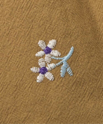 日本童裝 apres les cours 刺繡圖案上衣 80-140cm 女童款 夏季 TOPS
