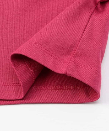 日本童裝 apres les cours 花花紐扣外套 80-140cm 女童款 秋季 OUTERWEAR 聖誕紅/新年紅