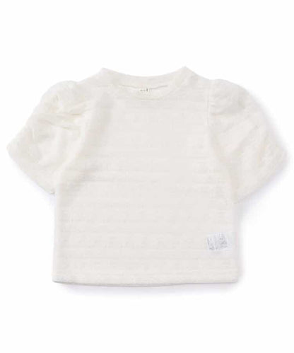 日本童裝 apres les cours 薄紗蕾絲上衣 80-140cm 女童款 夏季 TOPS
