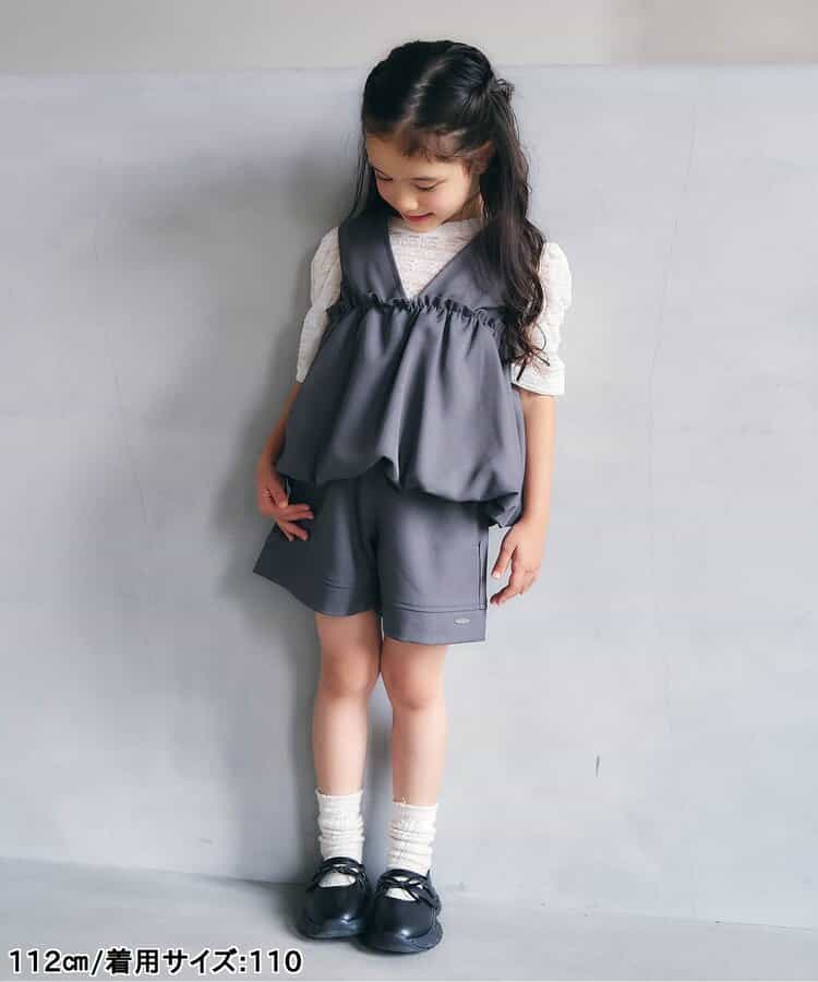 日本童裝 apres les cours 薄紗蕾絲上衣 80-140cm 女童款 夏季 TOPS