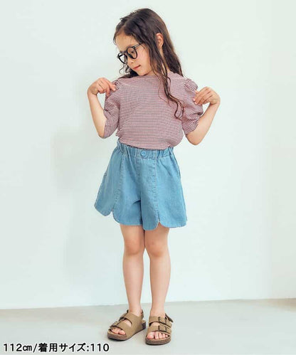 日本童裝 apres les cours 薄紗蕾絲上衣 80-140cm 女童款 夏季 TOPS