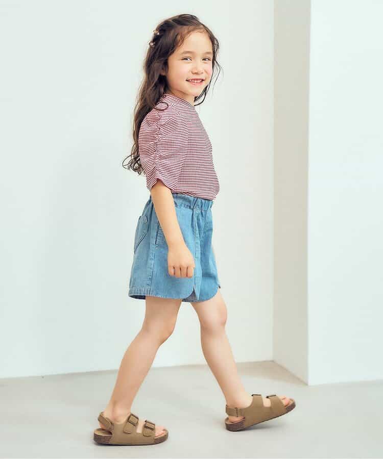 日本童裝 apres les cours 薄紗蕾絲上衣 80-140cm 女童款 夏季 TOPS