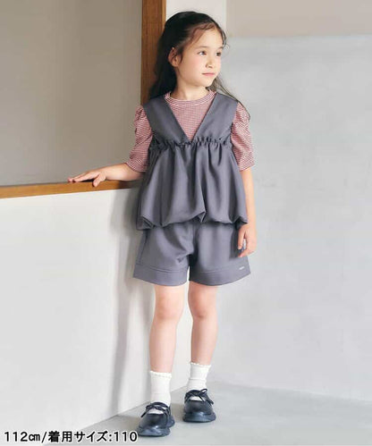 日本童裝 apres les cours 薄紗蕾絲上衣 80-140cm 女童款 夏季 TOPS