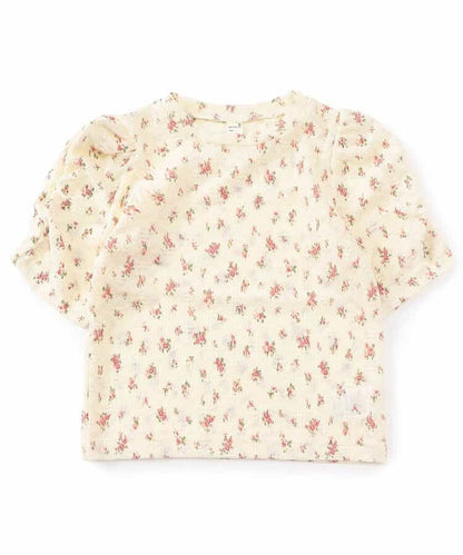日本童裝 apres les cours 薄紗蕾絲上衣 80-140cm 女童款 夏季 TOPS