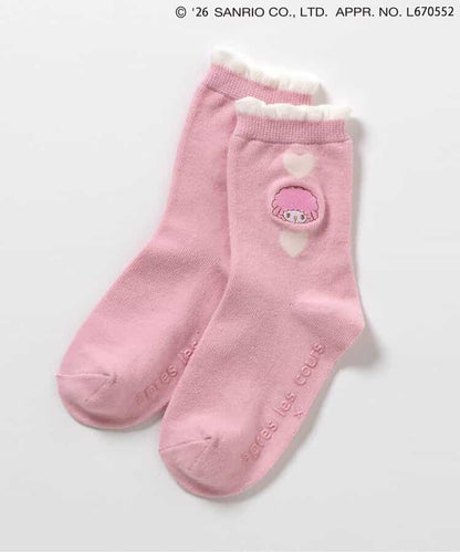 日本直送 apres les cours x Sanrio 襪一對 10-21cm 襪系列 初生嬰兒