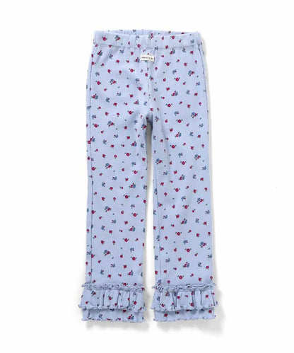 日本童裝 apres les cours 荷葉邊羅紋長褲 80-130cm 女童款 秋季 PANTS
