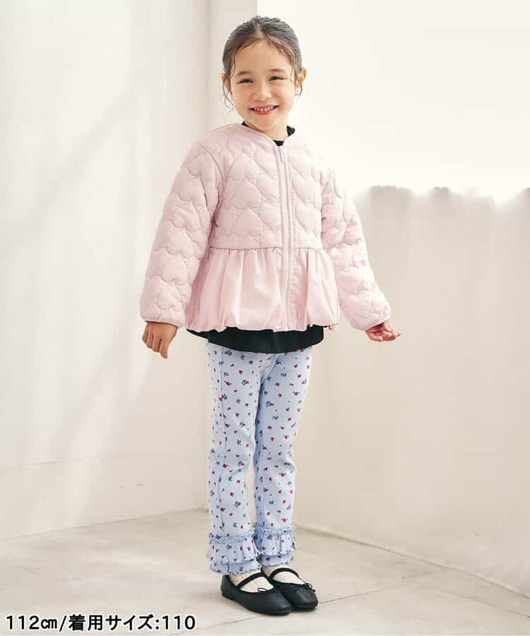 日本童裝 apres les cours 荷葉邊羅紋長褲 80-130cm 女童款 秋季 PANTS
