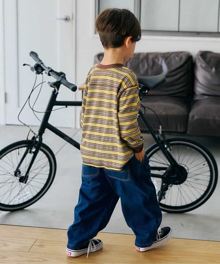 日本童裝 apres les cours 弧形長褲 80-130cm 男童款/女童款 秋季 PANTS
